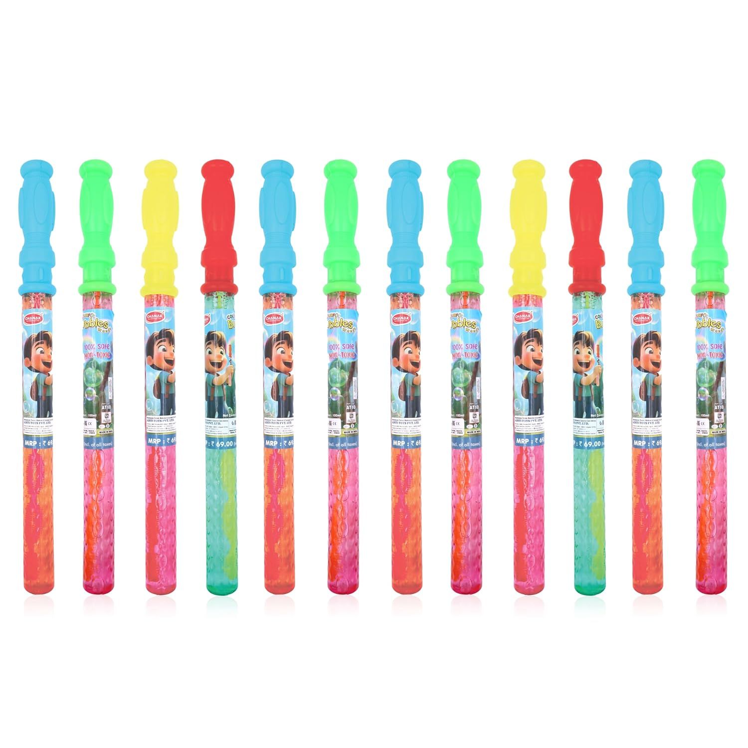 Premium Bubble wands 12pc
