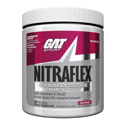 GAT Sport Nitraflex-30 Servings / Fruit Punch