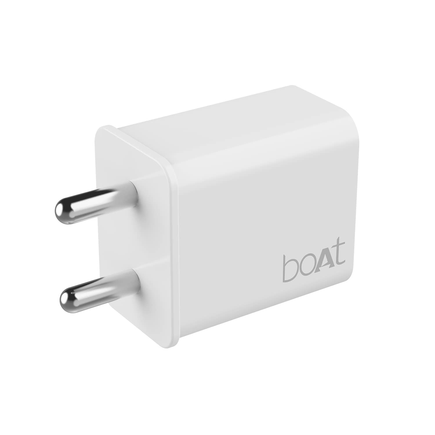 Boat WCD 20W Fast USB Charger, Overheat/Overcharge Protection for iPhone 16/15/14/13/12, Android, TWS etc. White white / 20W