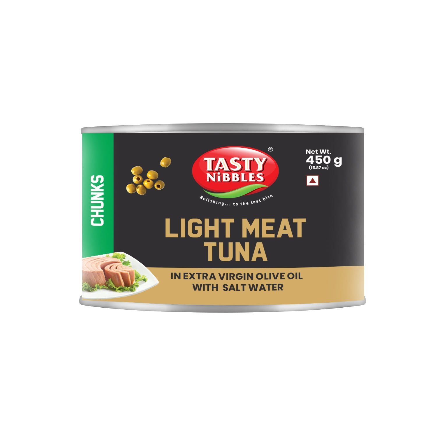 Light Meat Tuna Chunks In Extra Virgin Olive Oil 450g