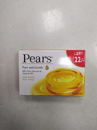 Pears Pure and gentle 98% pure glycerin & Natural oils Bathing bar 