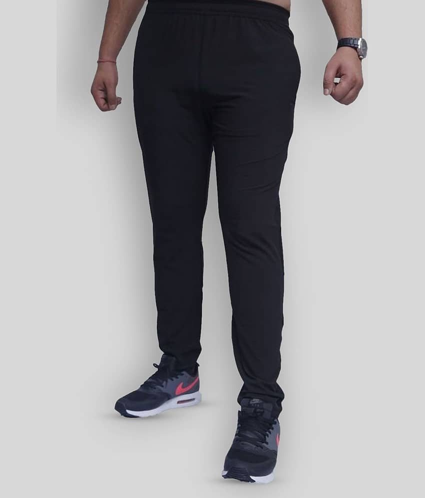 RANBOLT - Black Polyester Men's Trackpants ( Pack of 1 )