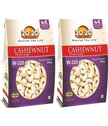 20-20 Dry Fruits Cashew nut (Kaju) 500 g
