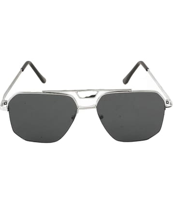 Bayberry Silver Geometric Sunglasses ( Pack of 1 )