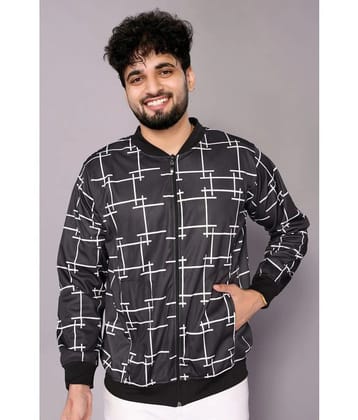 Estro Polyester Mens Casual Jacket - Black ( Pack of 1 ) - None