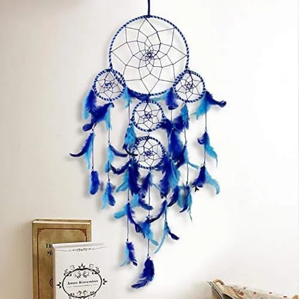 Bindian Dream Catcher for Home Decor, Bedroom, Living Room, Wall Hanging, with Light (Color 19)