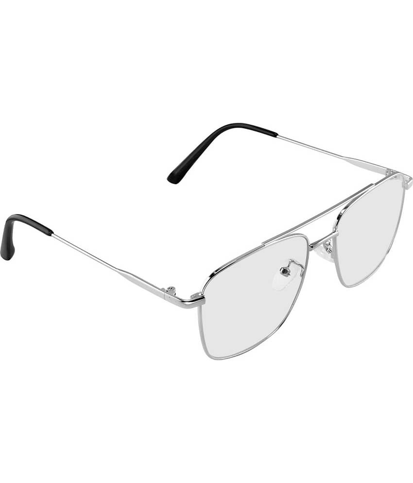 Admire Silver Full Rim Square Computer Glasses ( Pack of 1 )
