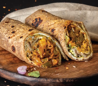 Egg Bhurji Roll - Low Calorie