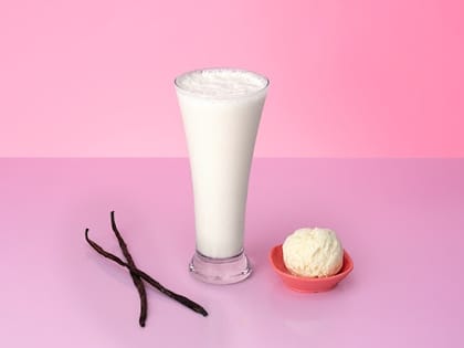 Vanilla milkshake