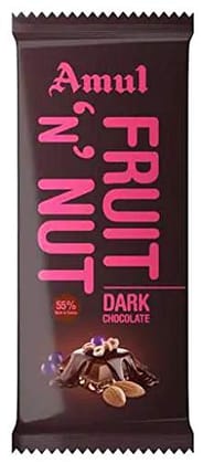 Amul Fruit N Nut Chocolate Bars 40 GRAM