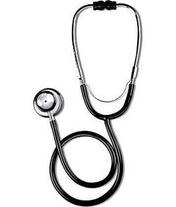Rossmax EB100 Stethoscope (Black) - Swiss Design Professional Cardiology Grade, Single Head