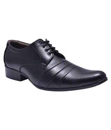 Sir Corbett - Black Mens Oxford Formal Shoes - 9