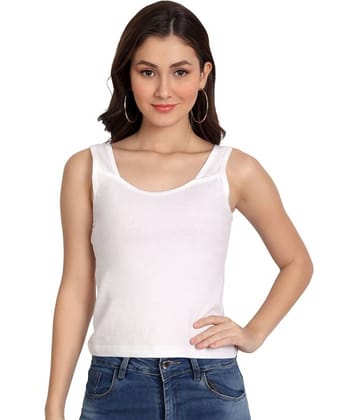 AIMLY Cotton Camisoles - White Single
