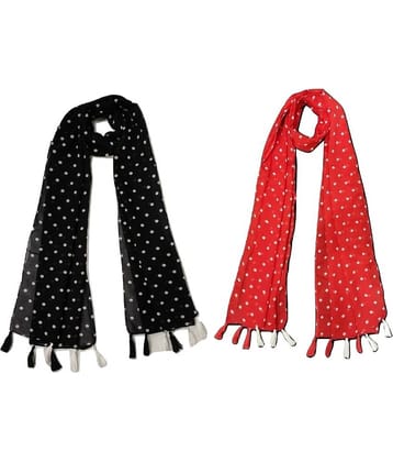 stolevilla Multi Printed Poly Cotton Yarn Stoles