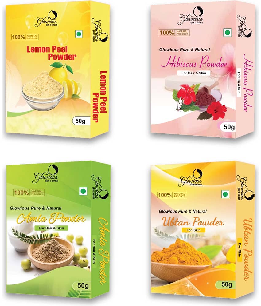 glowious - Skin Toning Face Pack for Normal Skin ( Pack of 4 )