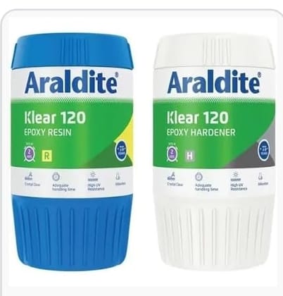 Araldite Klear 225 gm Pack of 1, Super Resin Glue Adhesive, Multi Purpose Glue (KLEAR 225, 1800 GM) Araldite Klear 225 gm Pack of 1, Super Resin Glue Adhesive, Multi Purpose Glue (KLEAR 225, 1800 GM)