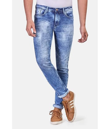 HJ HASASI Blue Regular Fit Jeans