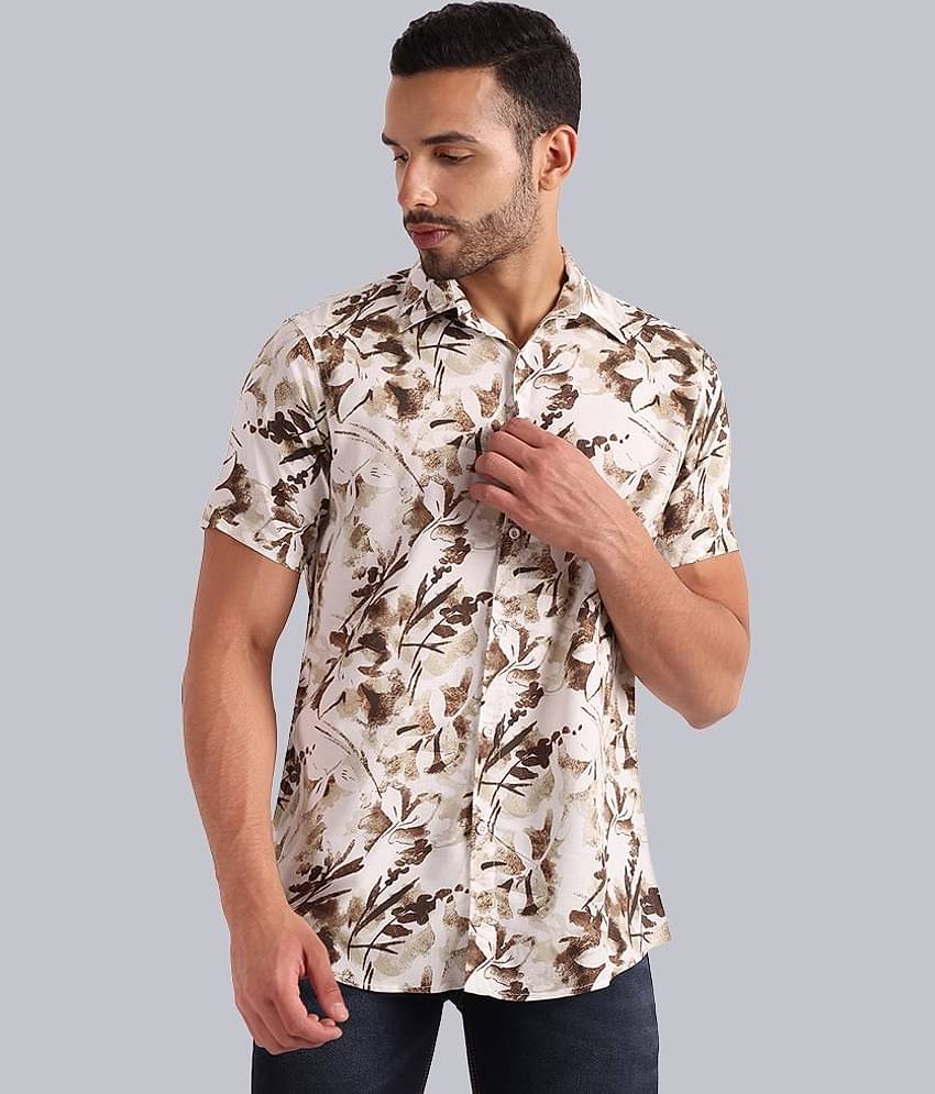 TrendiVastra - Multicolor Rayon Regular Fit Men's Casual Shirt ( Pack of 1 )