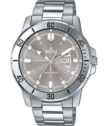Swisstyle Silver Stainless Steel Analog Men's Watch
