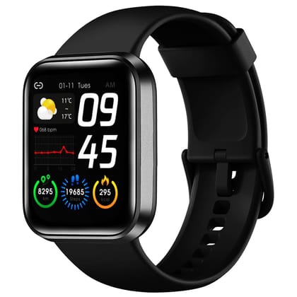 Bouncefit M I D116 Fitness Band Smart Watch for Men, Women, Boys, Girls, Kids – Single Touch Interface, Water Resistant, Workout Modes, Quick Charge Sports Smartwatch – Black Bouncefit M I D116 Fitness Band Smart Watch for Men, Women, Boys, Girls, Kids –