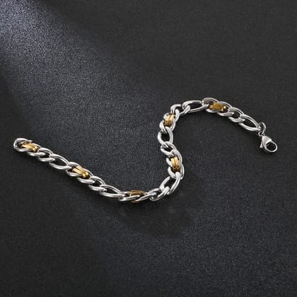 Antique-Lithograph - Height:19CM / Silver & Gold / Surgical Grade Steel