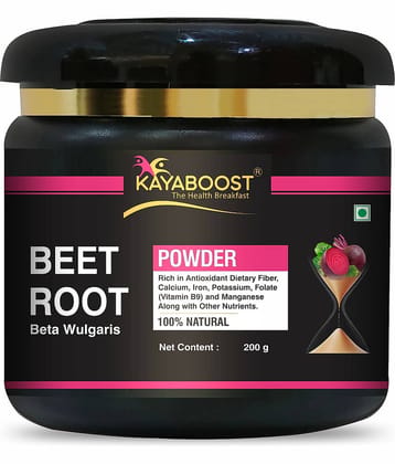 KAYABOOST Natural Beet Root Powder For Heart Health and Blood Pressure (200 g)