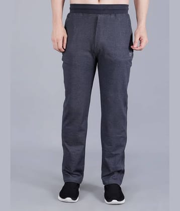 TF Grey Melange Cotton Blend Men's Sports Trackpants ( Pack of 1 )