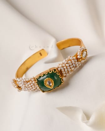 Gold Polish Silver Bangle CHB1155 (Single)