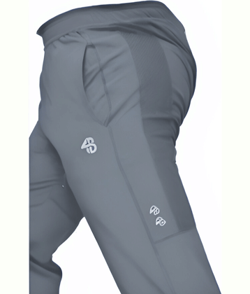 Forbro Grey Polyester Men's Sports Trackpants ( Pack of 1 )