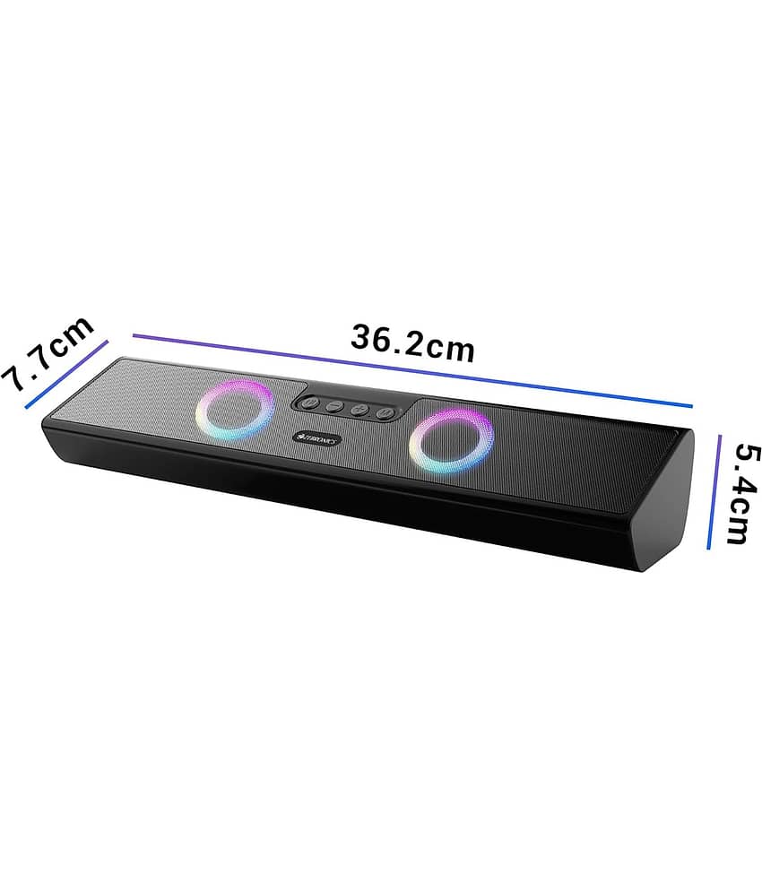 Zebronics astra 35 16 W Bluetooth Speaker Bluetooth V 5.3 with USB,Aux Playback Time 24 hrs Black