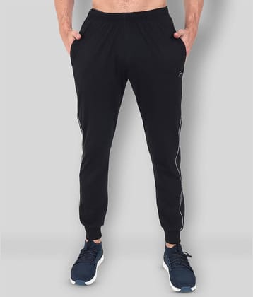 Zeffit - Black Cotton Blend Men's Trackpants ( Pack of 1 )