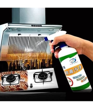 DHSMART Kitchen Cleaner Spray Oil All Purpose Cleaner Spray Grease Stain Remover Stove & Chimney Cleaner Spray 450 mL