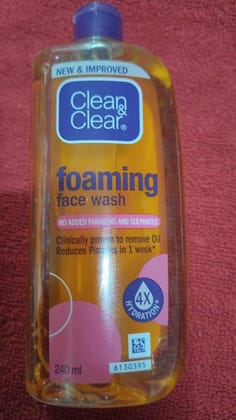 CLEAN N CLEAR FACE WASH 240ML