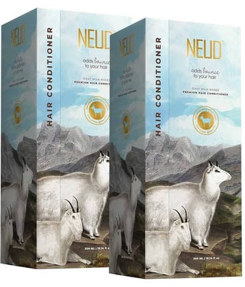 NEUD Goat Milk Premium Hair Conditioner Crme Rinse 600 mL Pack of 2