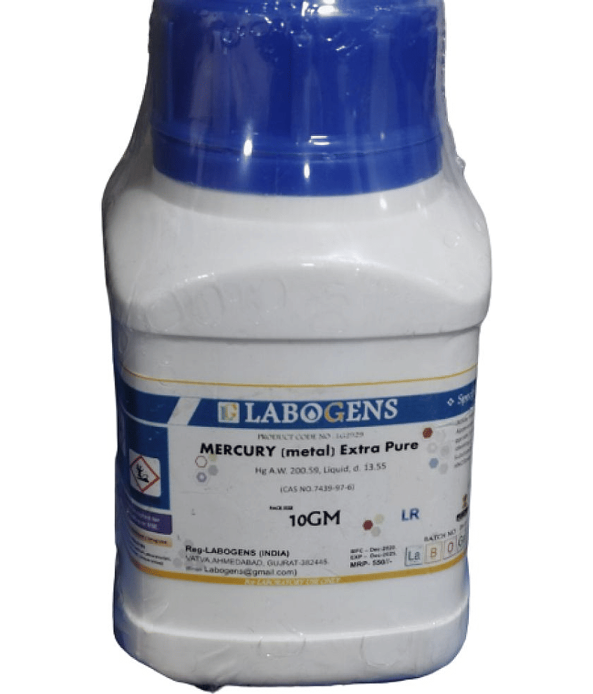 MERCURY (metal) Extra Pure 5gm
