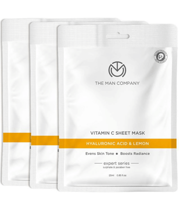 The Man Company - Anti-Aging Sheet Mask for All Skin Type (Pack of 3)