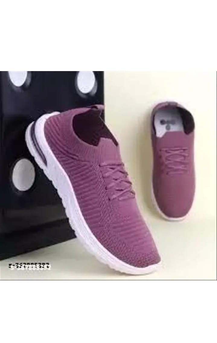 Womens Sports / Running Shoes (Purple)
