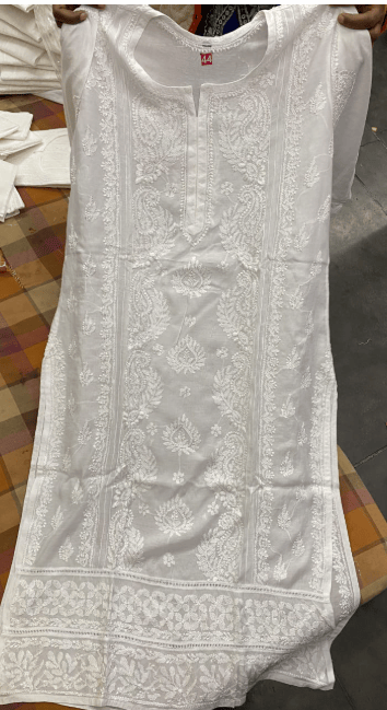 Pure Muslin Long kurti