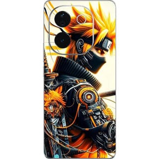 Yug Emporium Back Skin Wrap For IQOO Z9s Pro 5G Premium Quality Full Coverage (Trend Theme) (Back Cover Multicolor)