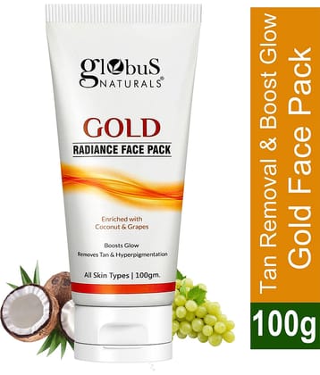 Globus Naturals Gold Radiance Face Pack, 100gm