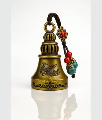 Giftzy Gaurdian Bell Beads&Chime Sound Ghanti Keyring Fr Riders Gift Fr Boy Girl Friend Key Chain
