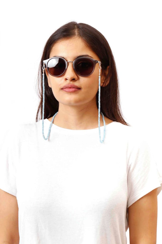 Semi Precious Beaded Mask Chain (Unisex)