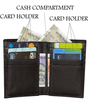 STYLE SHOES Leather Black Atm, Visiting , Credit Card Holder, Pan Card/ID Card Holder , Pocket wallet Genuine Accessory for Men and Women