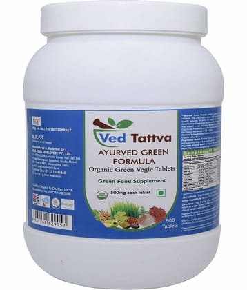 Ved Tattva Green Formula Tablet 900 No.S Pack of 1