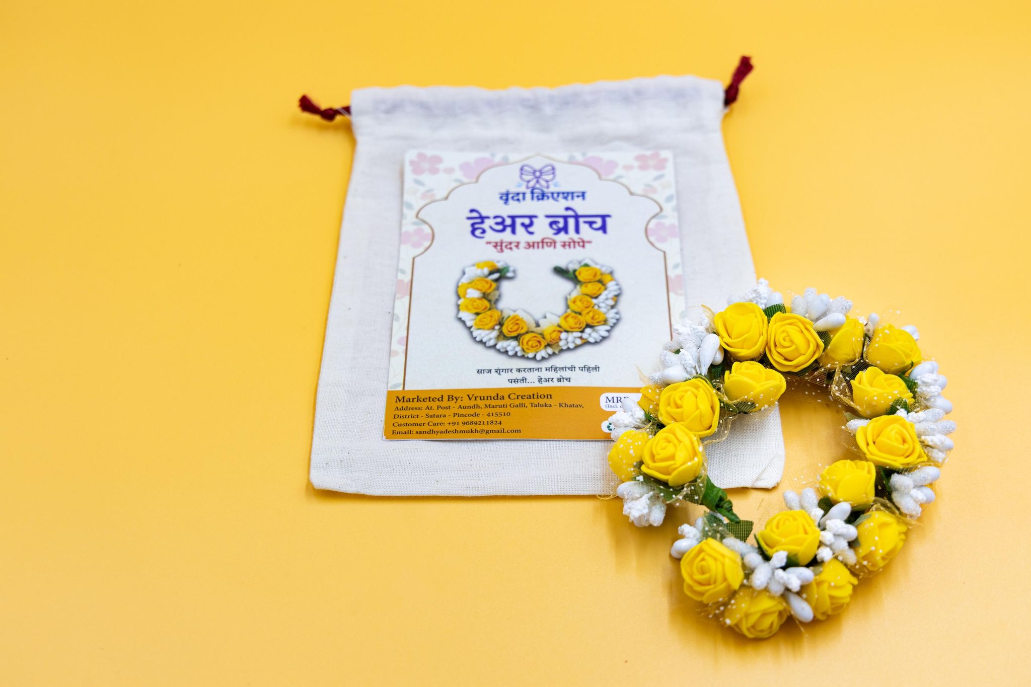 Hair Brooch 1 piece each