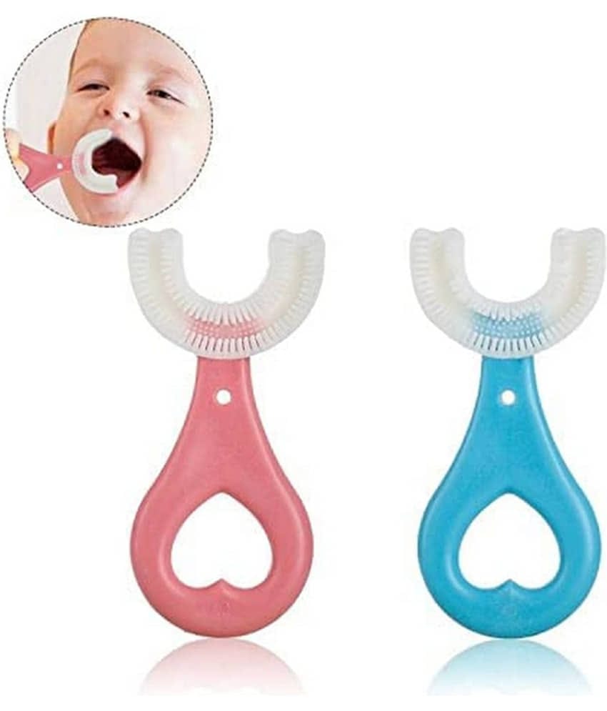 FSN Multi-Colour Baby Toothbrush ( 2 pcs )