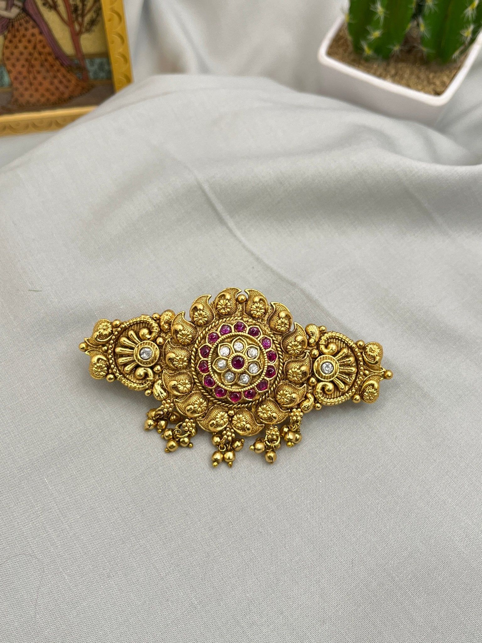 Antique Hair Clip 009