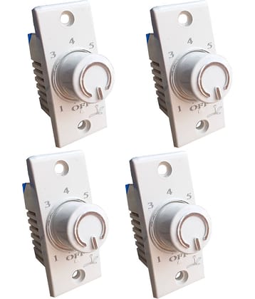 HIRU Fan Regulators 1 Module (Pack of 4)