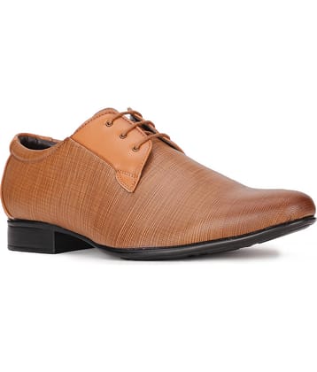 Bata Tan Men's Derby Formal Shoes