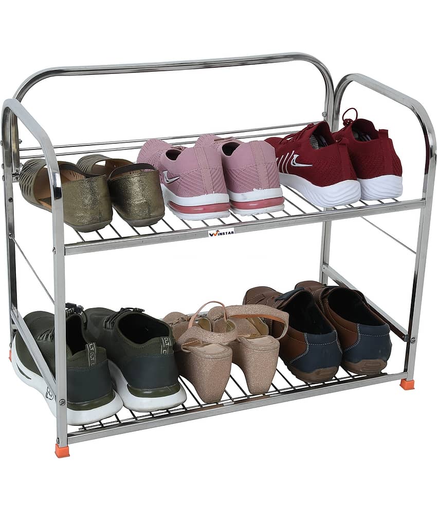 Winstar Stainless Steel 2 Tier Shoe Rack